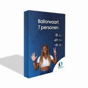 Cadeaubon Ballonvaart voor 7 personen in een luchtballon