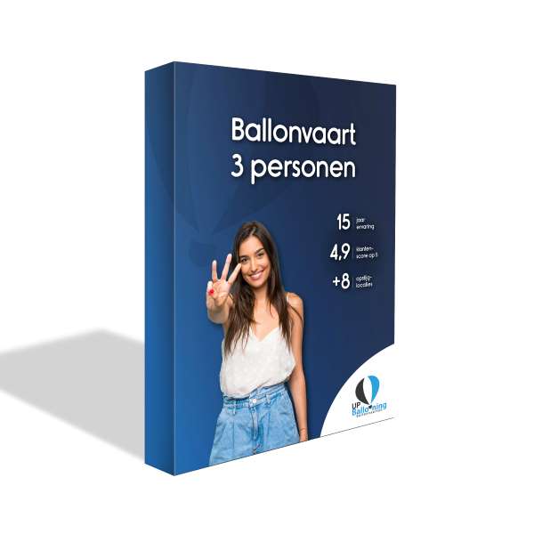 Ballonvaart voor 3 personen steeds een leuke activiteit met je gezin